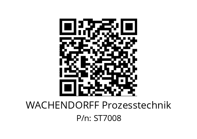   WACHENDORFF Prozesstechnik ST7008