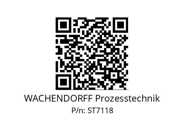   WACHENDORFF Prozesstechnik ST7118