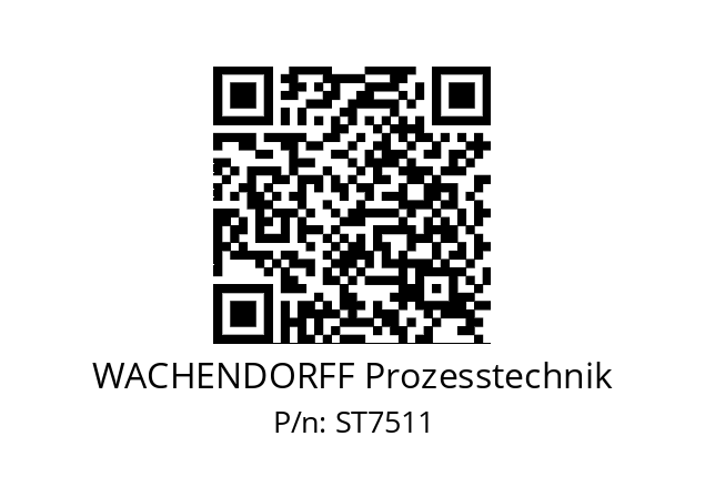   WACHENDORFF Prozesstechnik ST7511