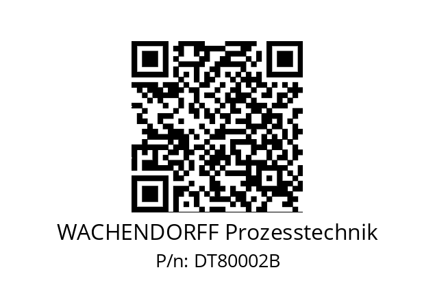   WACHENDORFF Prozesstechnik DT80002B