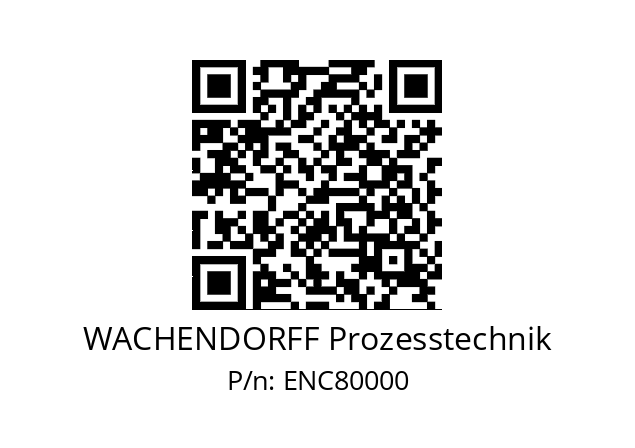   WACHENDORFF Prozesstechnik ENC80000