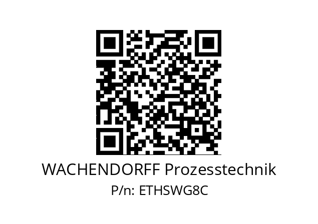   WACHENDORFF Prozesstechnik ETHSWG8C