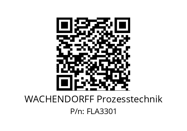   WACHENDORFF Prozesstechnik FLA3301