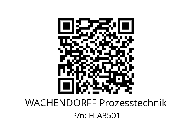   WACHENDORFF Prozesstechnik FLA3501