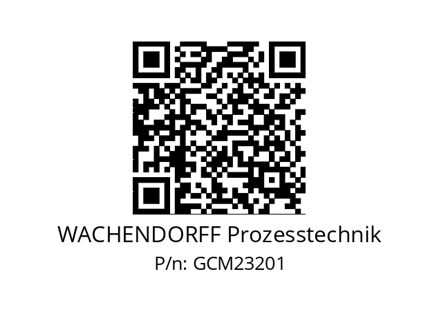   WACHENDORFF Prozesstechnik GCM23201