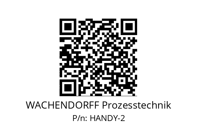   WACHENDORFF Prozesstechnik HANDY-2