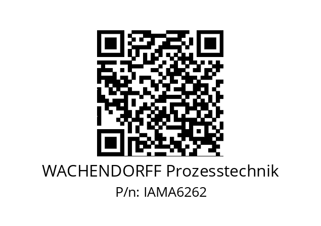   WACHENDORFF Prozesstechnik IAMA6262