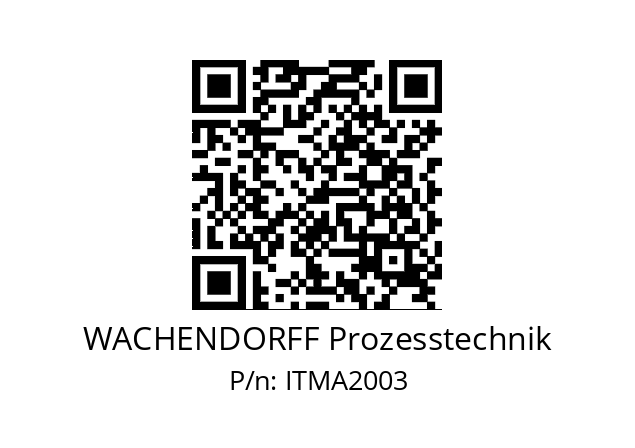   WACHENDORFF Prozesstechnik ITMA2003