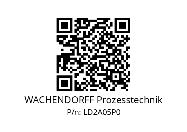   WACHENDORFF Prozesstechnik LD2A05P0