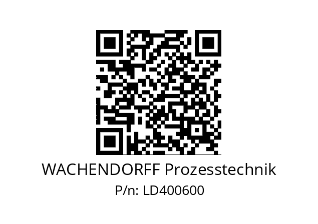   WACHENDORFF Prozesstechnik LD400600