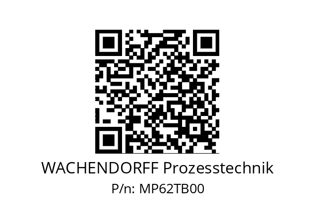   WACHENDORFF Prozesstechnik MP62TB00