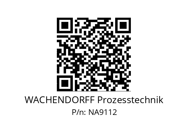   WACHENDORFF Prozesstechnik NA9112