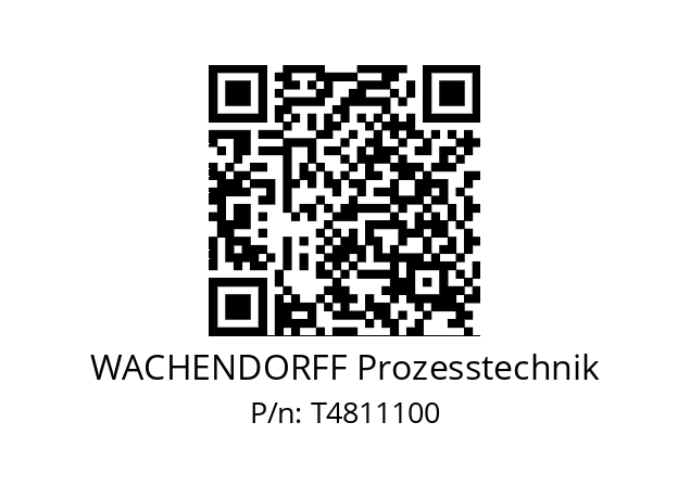   WACHENDORFF Prozesstechnik T4811100