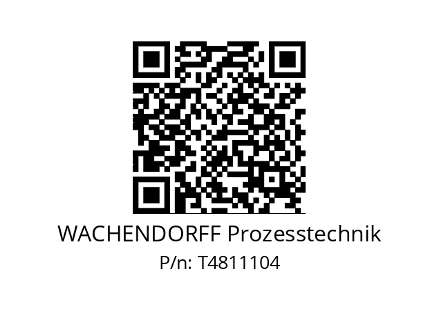   WACHENDORFF Prozesstechnik T4811104