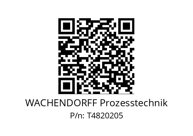   WACHENDORFF Prozesstechnik T4820205