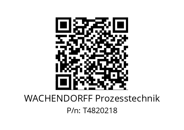   WACHENDORFF Prozesstechnik T4820218