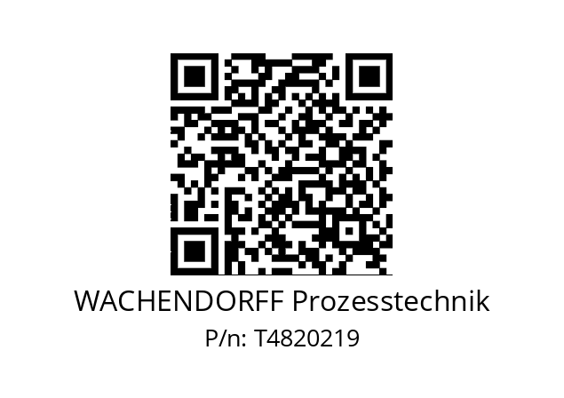   WACHENDORFF Prozesstechnik T4820219