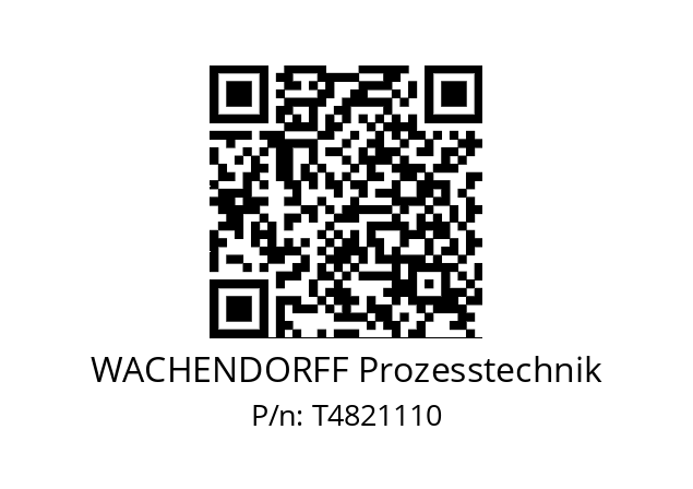   WACHENDORFF Prozesstechnik T4821110