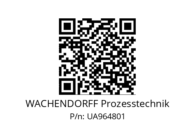   WACHENDORFF Prozesstechnik UA964801