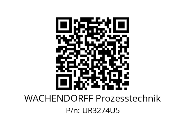   WACHENDORFF Prozesstechnik UR3274U5