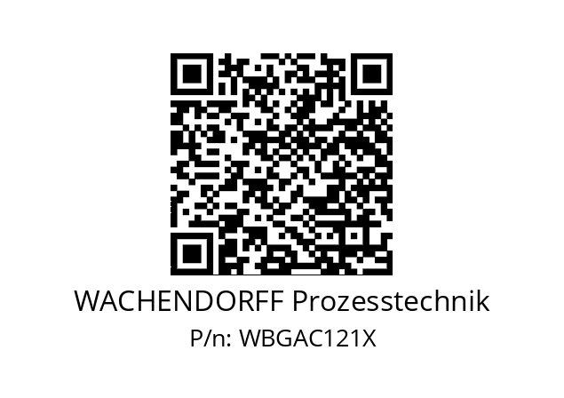   WACHENDORFF Prozesstechnik WBGAC121X