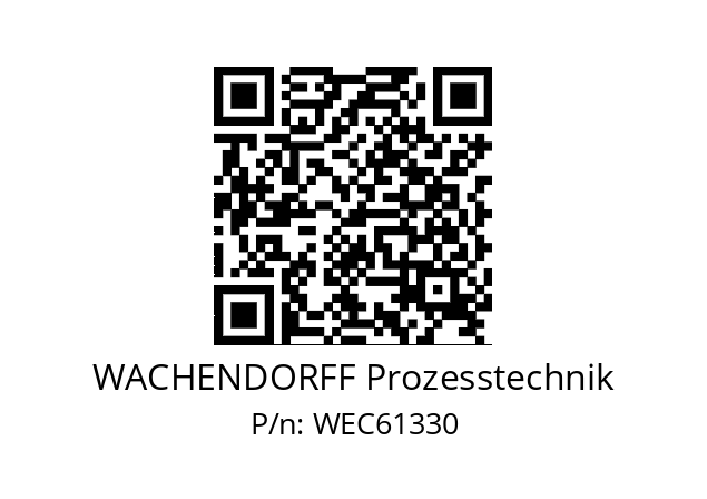   WACHENDORFF Prozesstechnik WEC61330