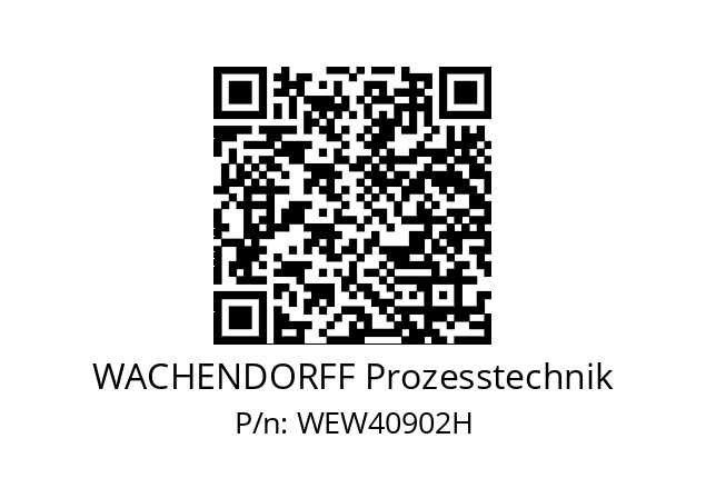   WACHENDORFF Prozesstechnik WEW40902H