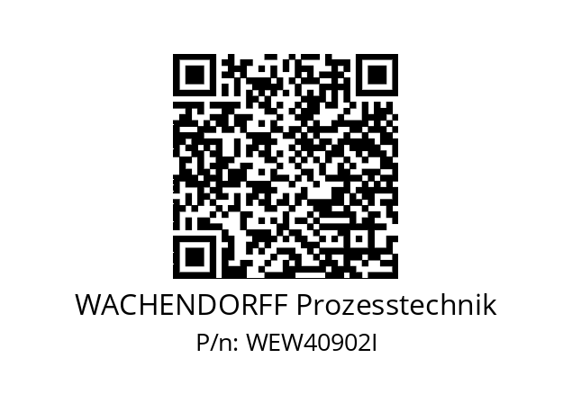   WACHENDORFF Prozesstechnik WEW40902I