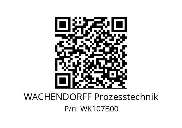   WACHENDORFF Prozesstechnik WK107B00