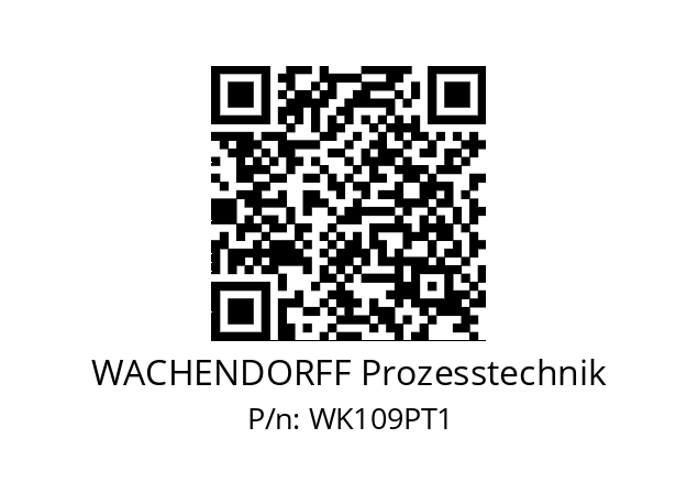   WACHENDORFF Prozesstechnik WK109PT1