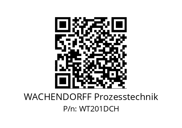   WACHENDORFF Prozesstechnik WT201DCH