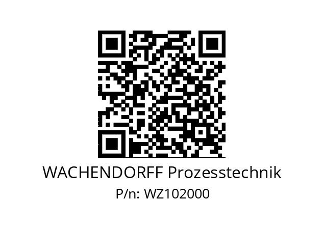   WACHENDORFF Prozesstechnik WZ102000