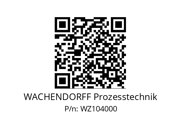   WACHENDORFF Prozesstechnik WZ104000