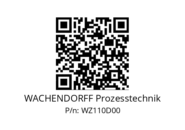   WACHENDORFF Prozesstechnik WZ110D00