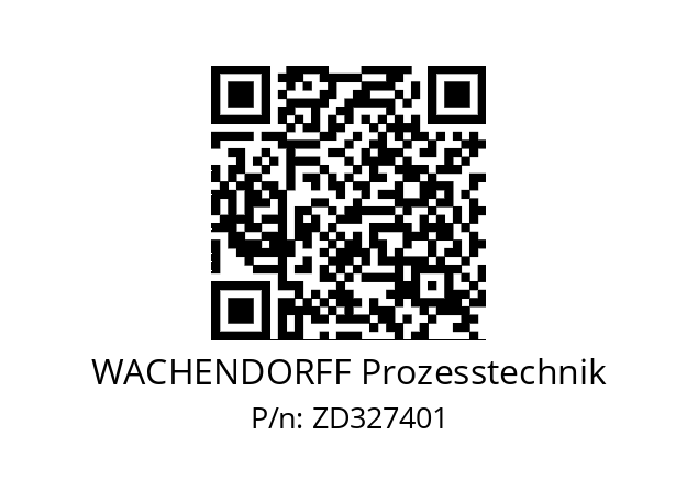   WACHENDORFF Prozesstechnik ZD327401