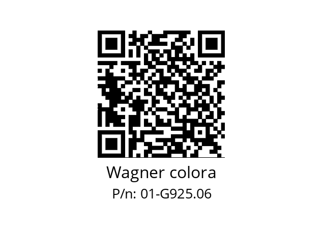   Wagner colora 01-G925.06