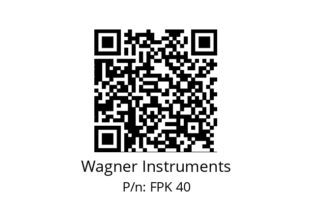   Wagner Instruments FPK 40