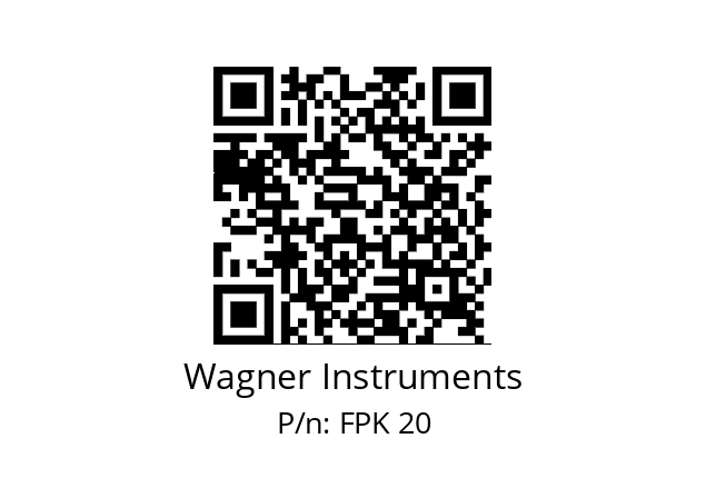   Wagner Instruments FPK 20