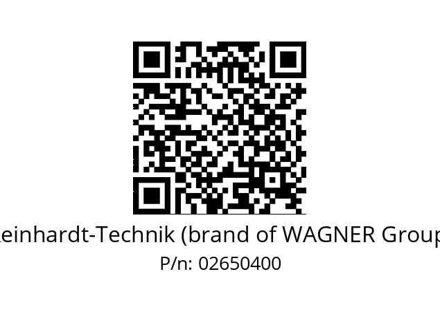   Reinhardt-Technik (brand of WAGNER Group) 02650400