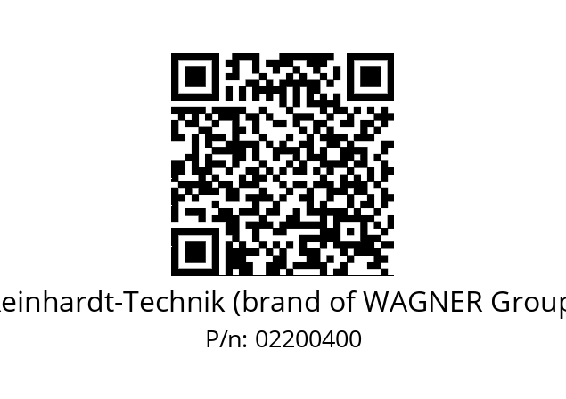   Reinhardt-Technik (brand of WAGNER Group) 02200400