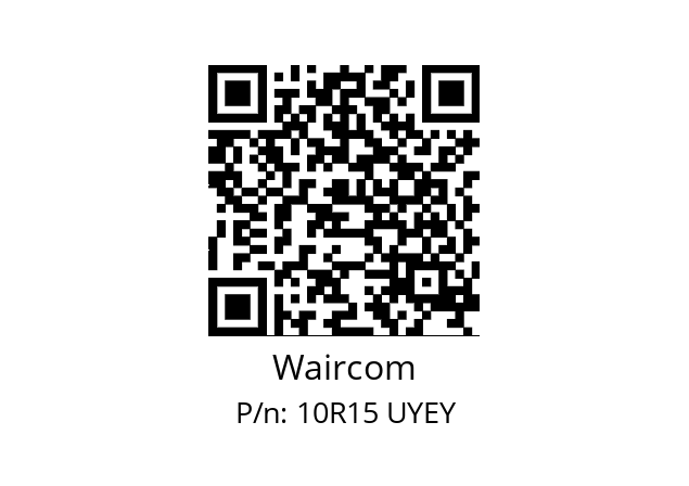   Waircom 10R15 UYEY