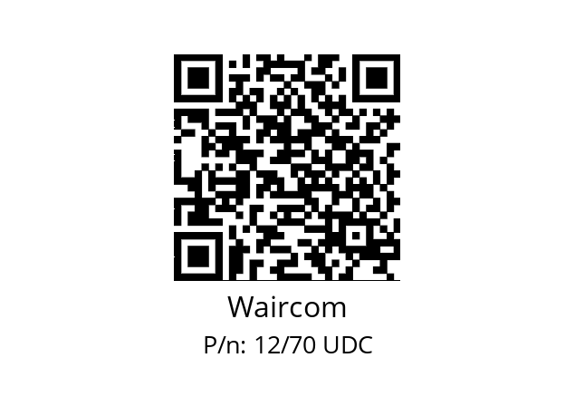   Waircom 12/70 UDC