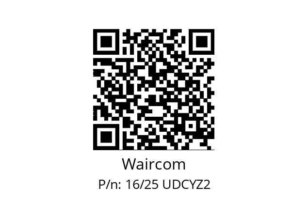   Waircom 16/25 UDCYZ2