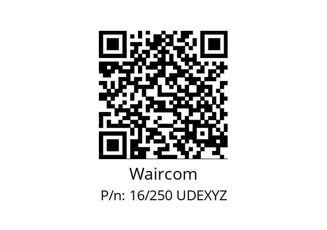   Waircom 16/250 UDEXYZ