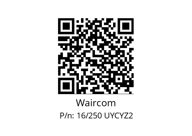   Waircom 16/250 UYCYZ2