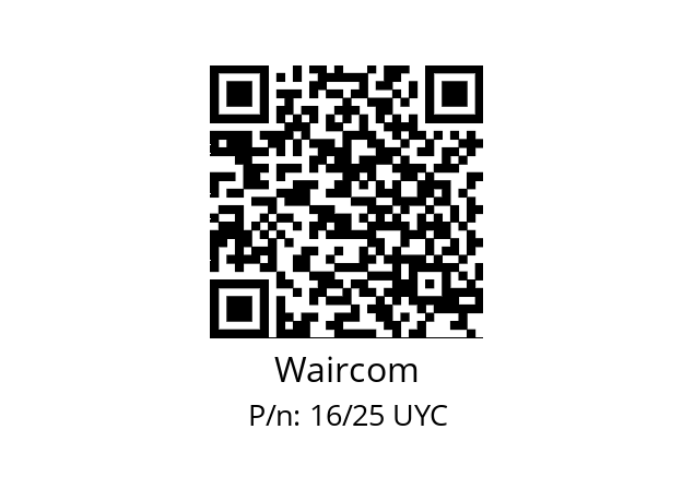   Waircom 16/25 UYC