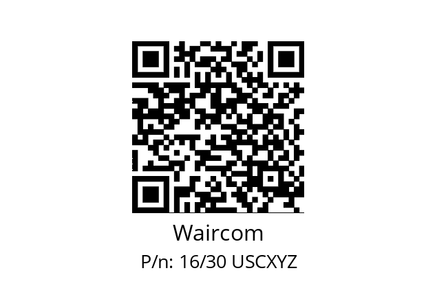   Waircom 16/30 USCXYZ