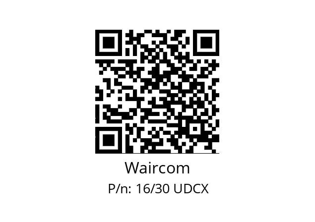   Waircom 16/30 UDCX