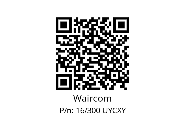   Waircom 16/300 UYCXY