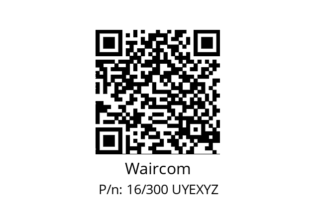   Waircom 16/300 UYEXYZ